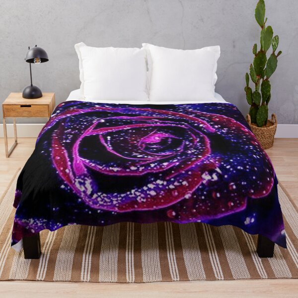 Item preview, Violet Rose with Dew Drops designed and sold by ReesDesigns.