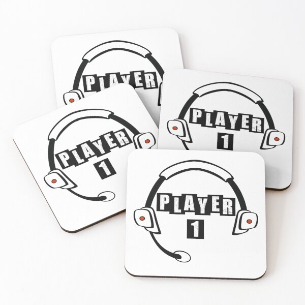 Item preview, Player One Headset - White designed and sold by BusyMonkeys.