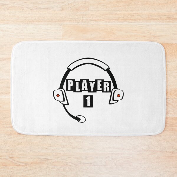 Item preview, Player One Headset - White designed and sold by BusyMonkeys.