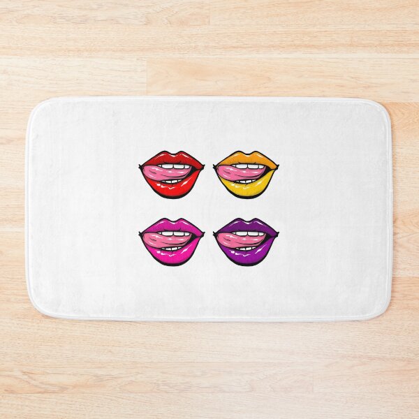 Item preview, Open mouth woman lips tongue pop art designed and sold by uchizzi.