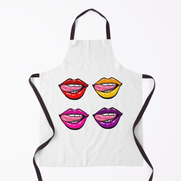 Item preview, Open mouth woman lips tongue pop art designed and sold by uchizzi.