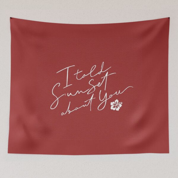 Item preview, I told sunset about you  designed and sold by LunaDiaries.