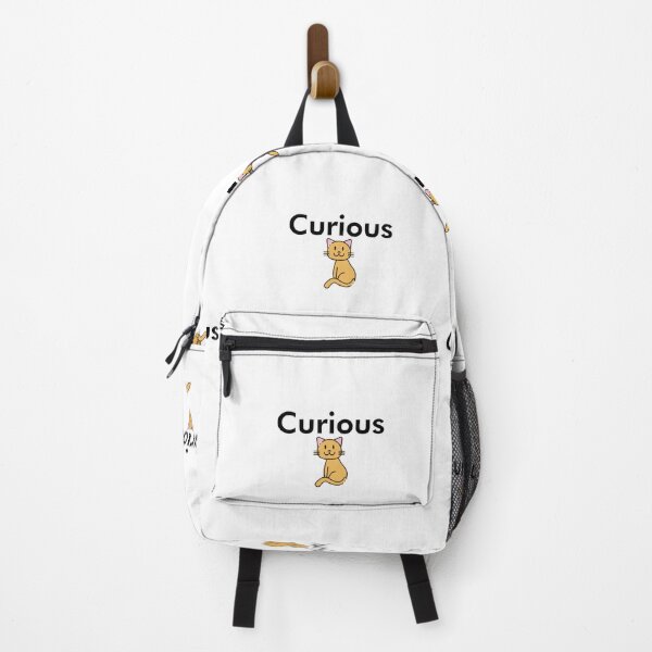 Item preview, Curious Cat Quote Design designed and sold by AritraSur.