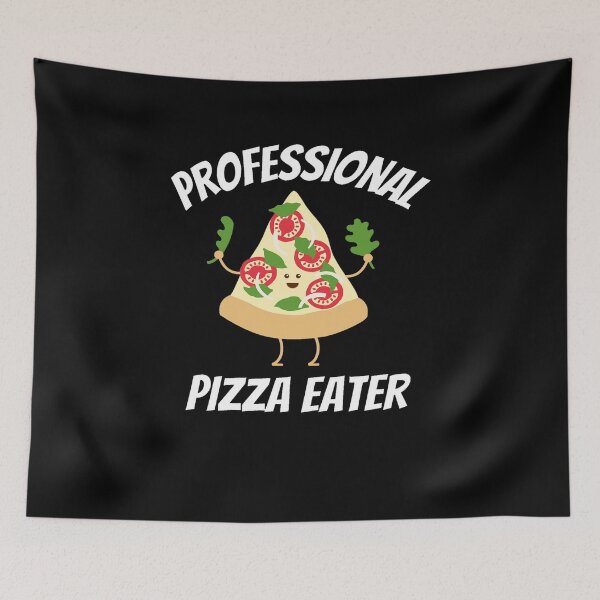 Item preview, Professional Pizza Eater funny veggie pizza champ designed and sold by Rabbitti.