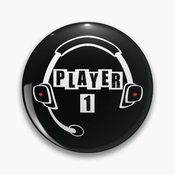 Item preview, Player One Headset - Black designed and sold by BusyMonkeys.