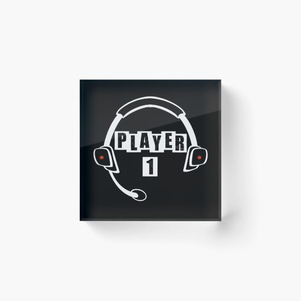 Item preview, Player One Headset - Black designed and sold by BusyMonkeys.