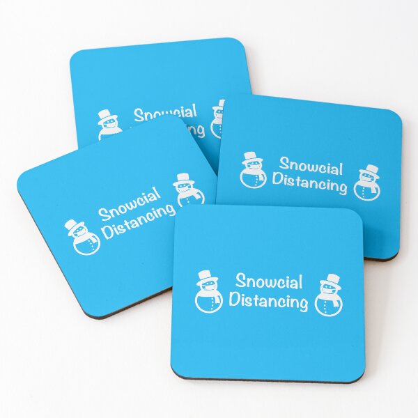 Item preview, Snowcial Distancing designed and sold by Art by s2ray.