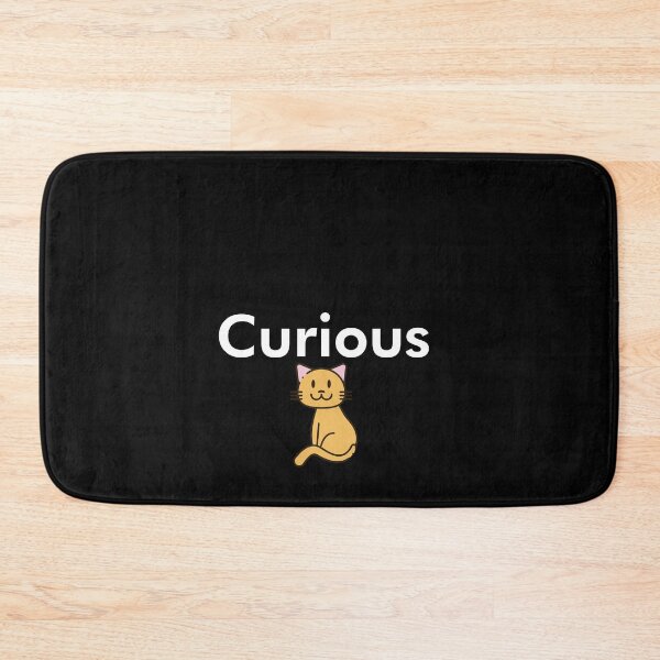 Item preview,  Curious Cat Quote Design designed and sold by AritraSur.