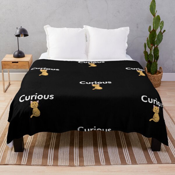 Item preview,  Curious Cat Quote Design designed and sold by AritraSur.
