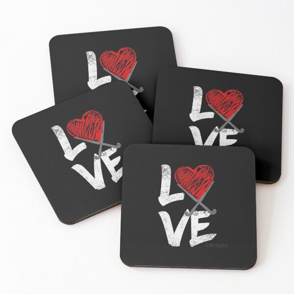 Item preview, Field Hockey Lover player I love Hockey girl gift designed and sold by Kalli-design.