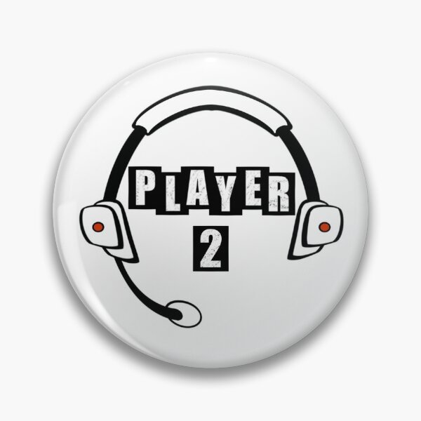 Item preview, Player Two Headset - White designed and sold by BusyMonkeys.