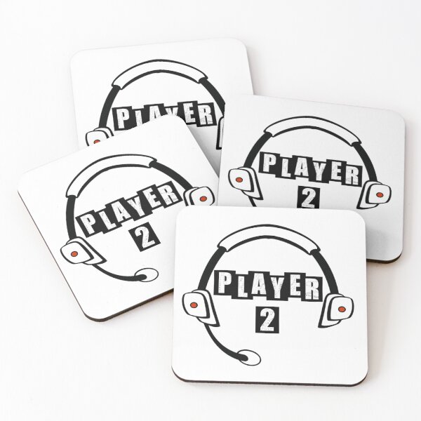 Item preview, Player Two Headset - White designed and sold by BusyMonkeys.