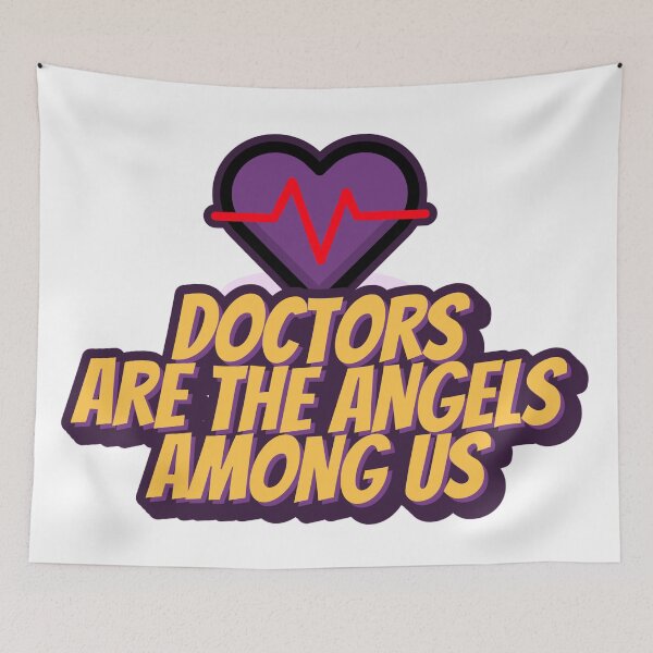 Item preview, Doctors Are The Angels Among Us designed and sold by daybreakagain.