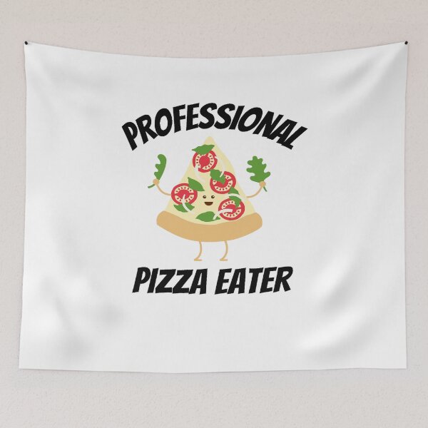 Item preview, Copy of Professional Pizza Eater funny veggie pizza champ designed and sold by Rabbitti.