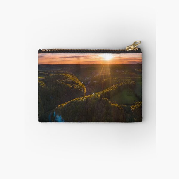 Item preview, Aerial view of valley through Franconian Jura designed and sold by raphotography88.