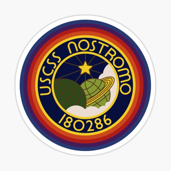 Alien Nostromo Stickers | Redbubble