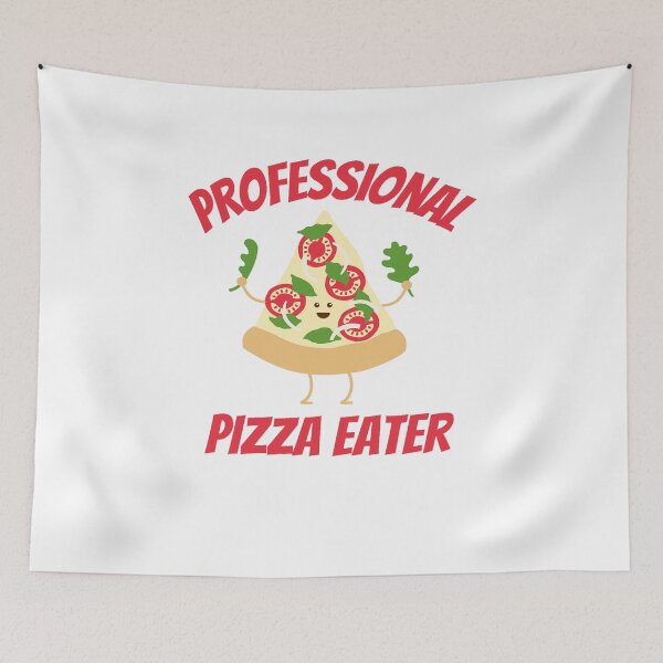 Item preview, Professional Pizza Eater funny veggie pizza champ designed and sold by Rabbitti.