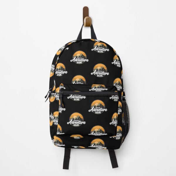Item preview, And So The Adventure Begins Camping Hiking designed and sold by perfectpresents.