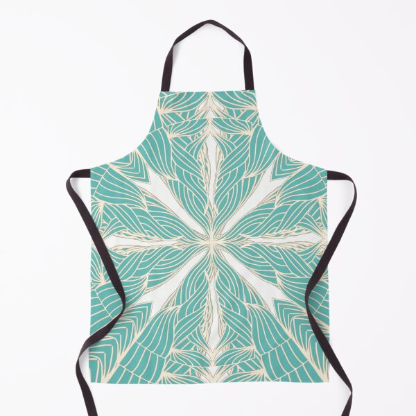 Item preview, Teal n’ Beige Ripples Mandala - Intricate Digital Illustration - Colorful Vibrant and Eye-catching Design for printing on t-shirts, wall art, pillows, phone cases, mugs, tote bags, notebooks and more designed and sold by cherdoodles.