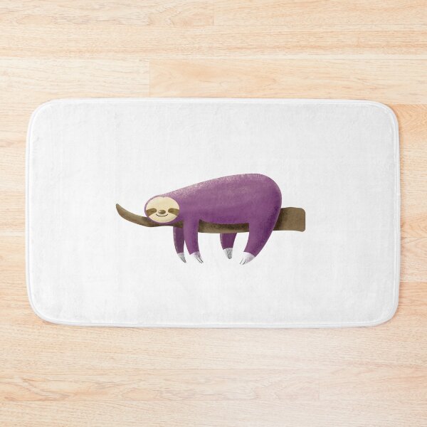 Item preview, Cute Purple Sloth designed and sold by csaron92.