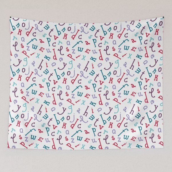 Item preview, Alphabet cartoon pattern designed and sold by Katakata.