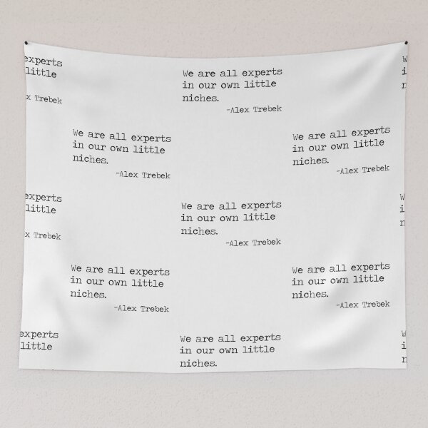 Item preview, Alex Trebek Quote Design designed and sold by AritraSur.