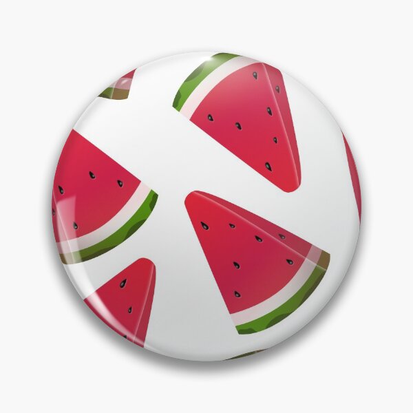 Item preview, Juicy Watermelon Slice repeating pattern designed and sold by Happy Puppy Print On Demand.