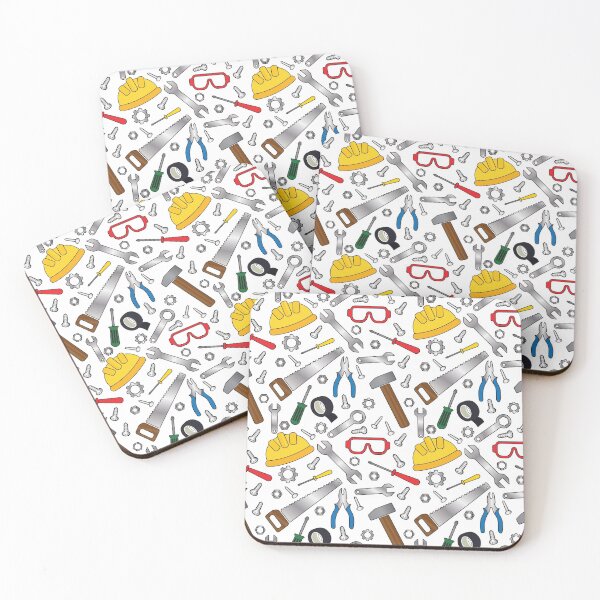 Item preview, Builder various hand tools & gear designed and sold by Happy Puppy Print On Demand.
