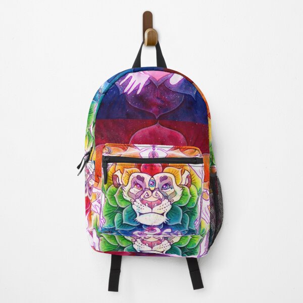 Item preview, Heartworks - Afalon - Rainbow Lotus Lion designed and sold by Kat Cardy.