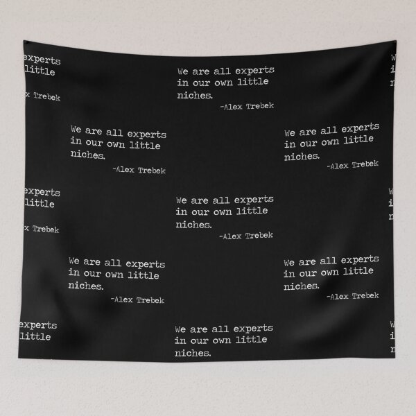 Item preview, Alex Trebek Quote Design designed and sold by AritraSur.