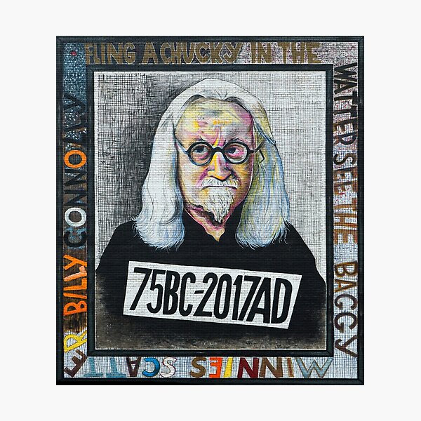 Item preview, Sir Billy Connolly in pastel designed and sold by brian mcdonnell.