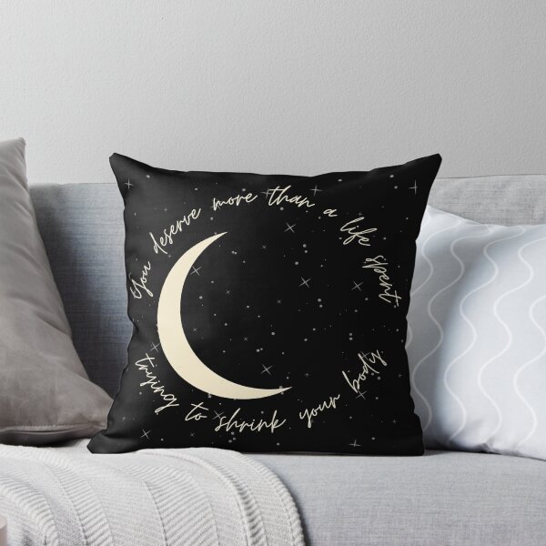 Item preview, You Deserve More Than A Life Spend Trying to Shrink Your Body - Circle Moon designed and sold by jshujules.