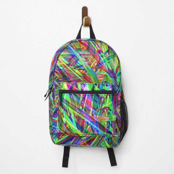 Item preview, Rainbow Psychedelic Grass Leaves designed and sold by EdenLiving.