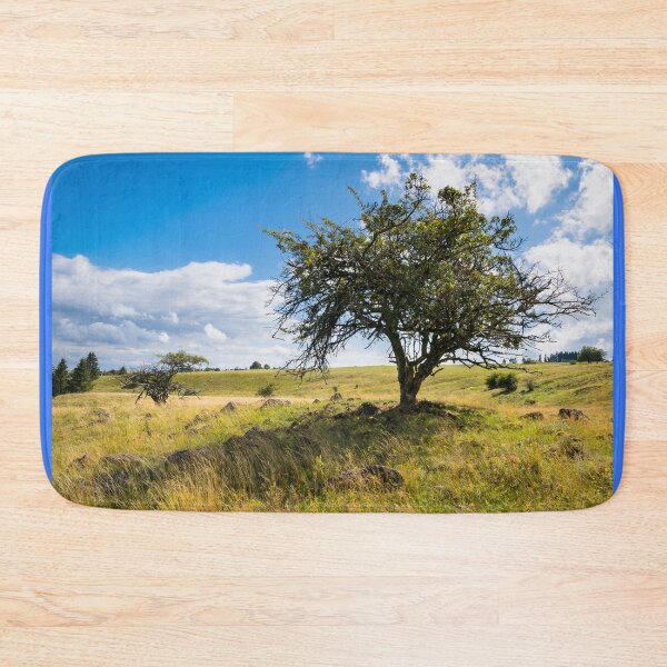 Item preview, Old trees on high grass field with stones designed and sold by raphotography88.