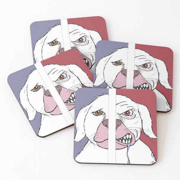 Item preview, Two dog faces designed and sold by matan kohn.