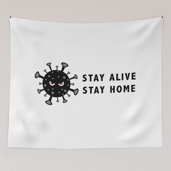 Item preview, Stay home, Stay alive designed and sold by MystiS.