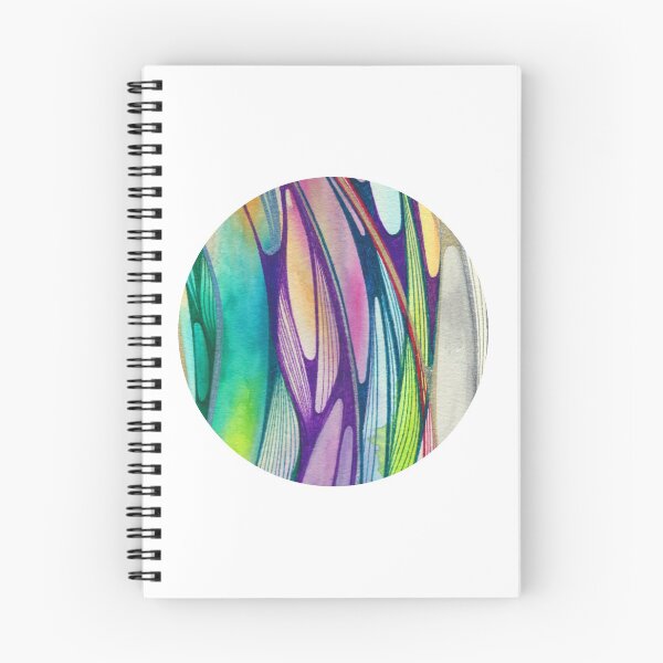 Item preview, ORIGIN INADIS. Original handmade watercolor fine art circle designed and sold by Azanza.