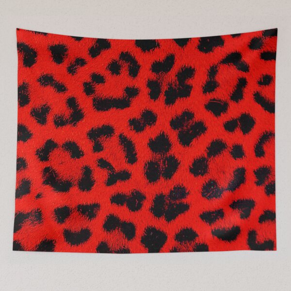 Item preview, Hot Red Leopard Print designed and sold by Teetans.