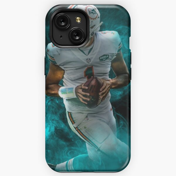 Tua Tagovailoa Miami Dolphins Sketch Art 20 iPhone Case by Joe