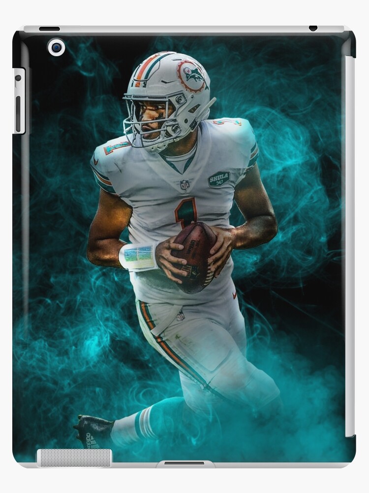 Tua Tagovailoa Miami Dolphins Sketch Art 20 iPhone Case by Joe