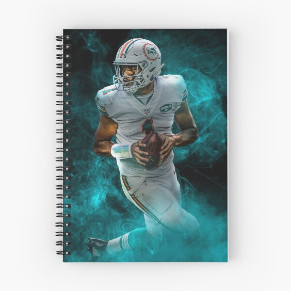Aperçu de l'œuvre Tua Tagovailoa Miami Sports Art créée et vendue par JRSportsGraphics.