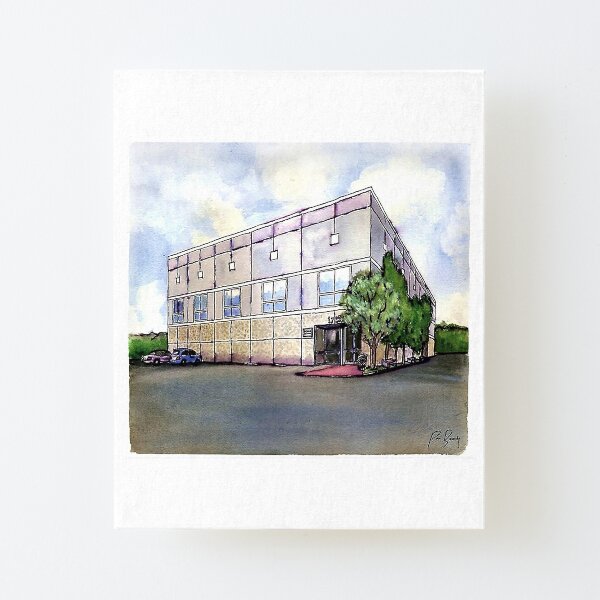 The Office By Pam Beesly(Halpert) Canvas Mounted Print