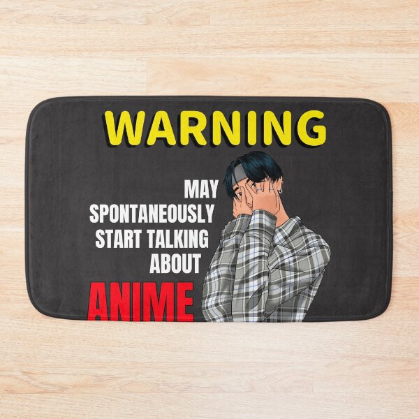 Item preview, Warning May Spontaneously Start Talking About Anime designed and sold by ds-4.