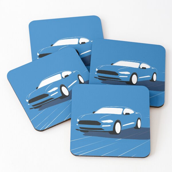 Item preview, Ford Mustang Vector Art designed and sold by Demetros Design Studio.