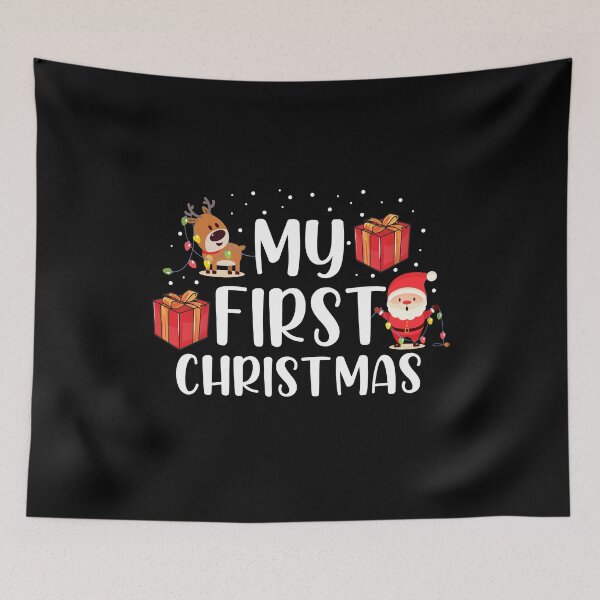 Item preview, My First Christmas Sweater 2022 designed and sold by KsuAnn.