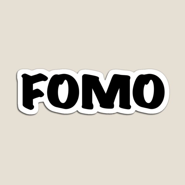 FOMO TWITTER Sticker by Montrepeneuer