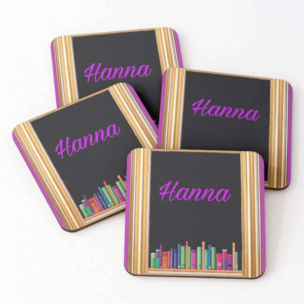 Item preview, Hanna loves books designed and sold by Pelikancrazy.