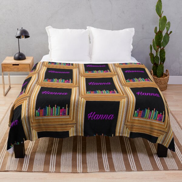 Item preview, Hanna loves books designed and sold by Pelikancrazy.