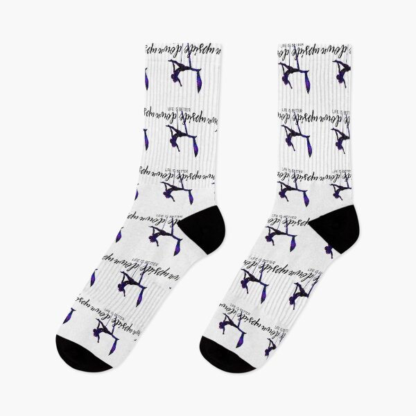 Artikelvorschau, Das Leben ist besser Upside Down - Galaxy Silks entworfen und verkauft von jshujules.