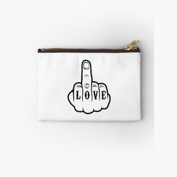 Item preview, Fuck Love Middle Finger Heartbreak Break up designed and sold by JustLivinLife.